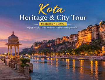 Kota Royal Heritage & Chambal Experience – 2 Nights / 3 Days